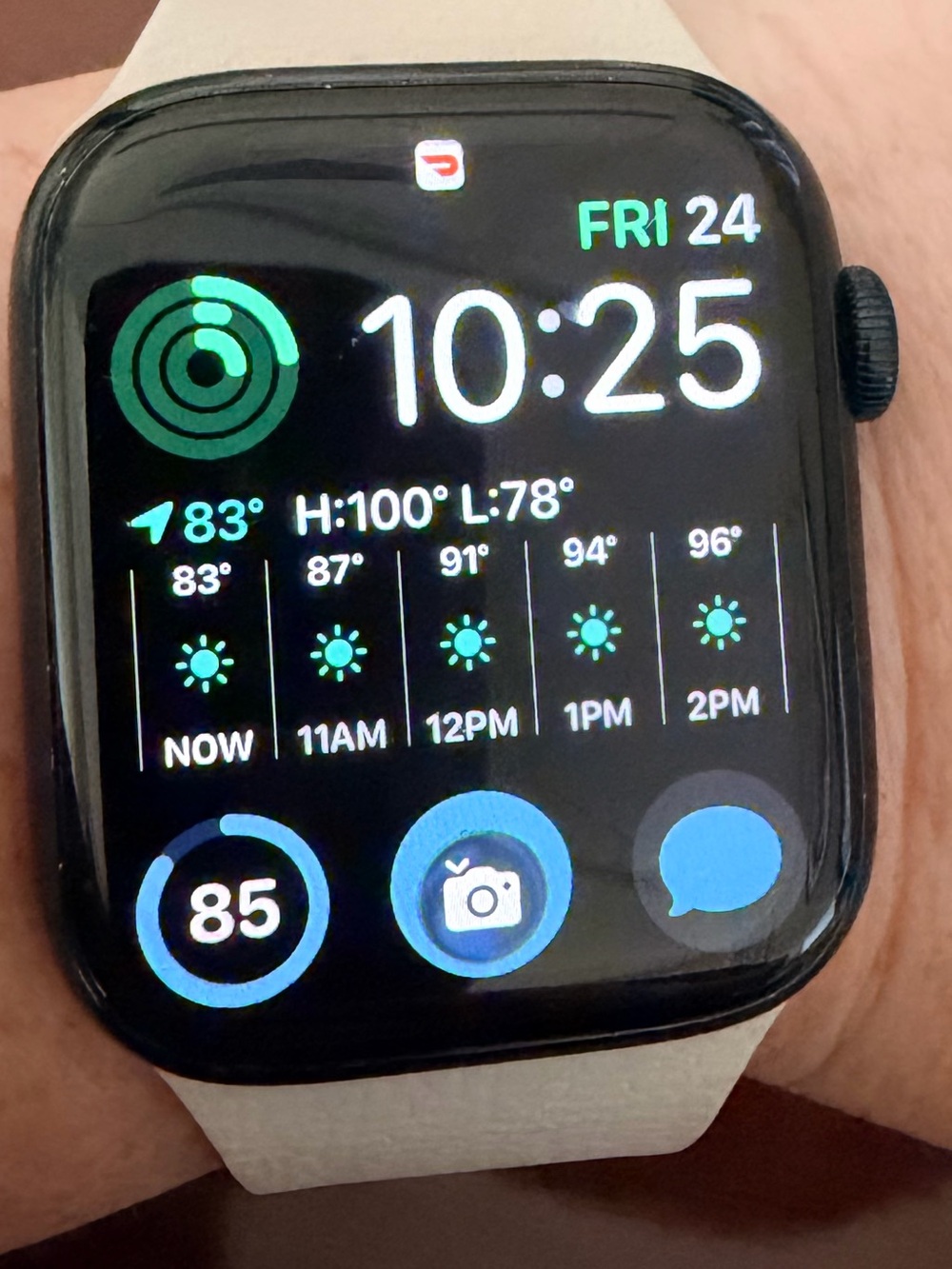 Apple Watch Series 7 45mm GPS + Cellular Midnight Black + Charger